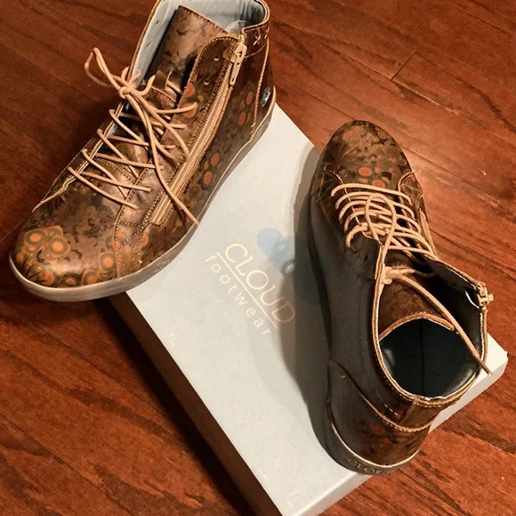 IClouds printed lace up ankle boots - Picture 11 of 14